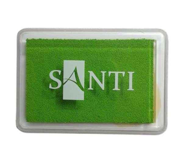 Штемпельна подушка Santi 6х4 Салатовий