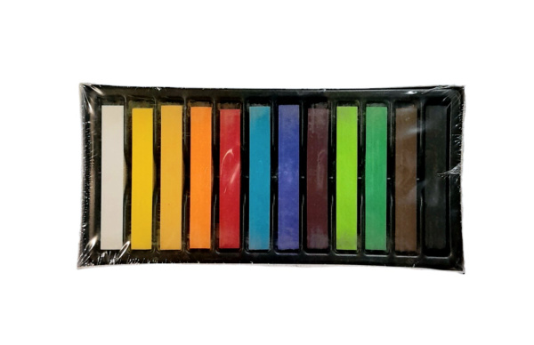 Набір сухої м'якої пастелі 12кол.,SOP1210RC,Art Nation